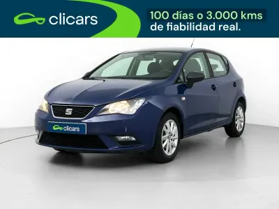 Usado Seat Ibiza Reference 75 HP (55 kW) 2017 Azul Sedan