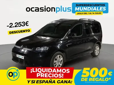 Usado VW Caddy Life 122 CV (89 kW) 2023 Negro Monovolumen