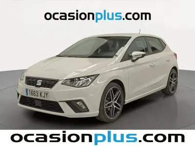 Usado Seat Ibiza Style 75 CV (55 kW) 2018 Blanco Utilitario