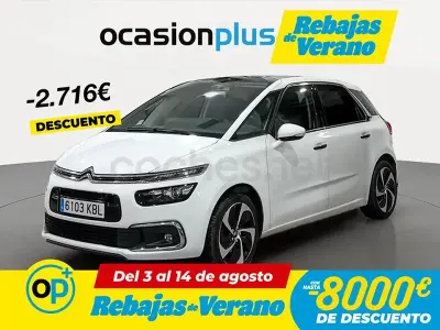 Usado Citroën C4 Picasso Shine 150 CV (110 kW) 2017 Blanco Monovolumen