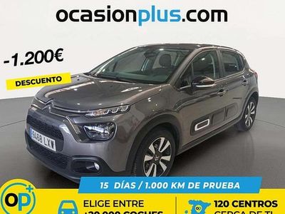 Usado Citroën C3 Feel 110 CV (80 kW) 2022 Gris Utilitario