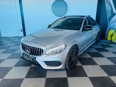 Usado Mercedes C200 136 CV (100 kW) 2018 Gris / plata Berlina