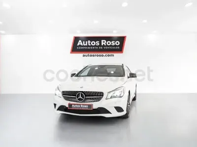 Usado Mercedes CLA200 AMG line 136 CV (100 kW) 2014 Blanco Berlina