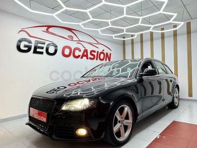 Usado Audi A4 Premium 160 CV (117 kW) 2008 Negro Familiar