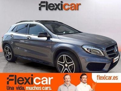 Usado Mercedes GLA200 AMG line 136 CV (100 kW) 2016 Gris SUV