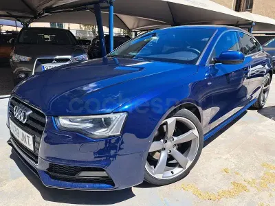 Occasion Audi A5 Sportback S-Line 150 PK (110 kW) 2016 Blauw Hatchback