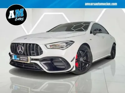 Usado Mercedes CLA45 AMG AMG 421 CV (309 kW) 2021 Blanco Coupe