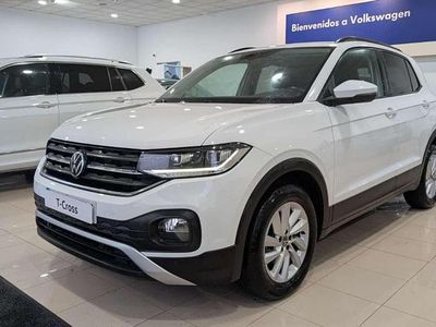 Blanco Usado 2021 VW T-Cross Advance SUV | 17.300 € (Precio justo)