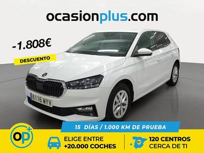 Usado Skoda Fabia Selection 95 CV (69 kW) 2025 Blanco Berlina