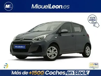 Usado Hyundai i10 87 CV (63 kW) 2017 Gris Utilitario