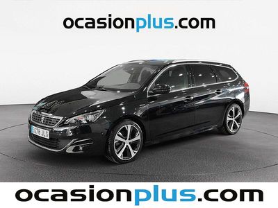Usado Peugeot 308 SW GT-line 150 CV (110 kW) 2016 Negro Familiar
