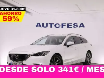 Käytetty Mazda 6 Style 150 HP (110 kW) 2016 Valkoinen Farmari