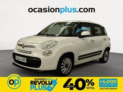 Usado Fiat 500L Lounge 85 CV (62 kW) 2014 Blanco Monovolumen