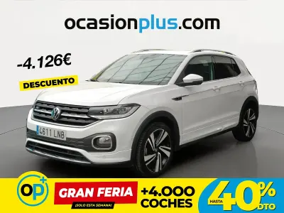 Usado VW T-Cross Sportline 150 CV (110 kW) 2021 Blanco SUV