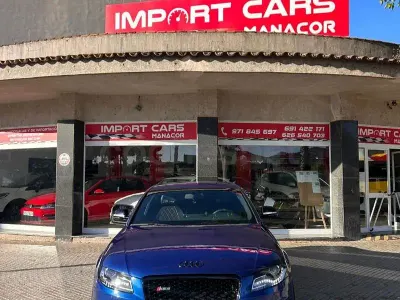 Usado Audi A4 S-Line 160 CV (117 kW) 2008 Azul Familiar