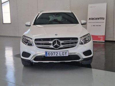 Usado Mercedes GLC220 170 CV (125 kW) 2015 Blanco SUV