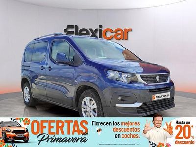 Usado Peugeot Rifter Active 100 CV (73 kW) 2020 Azul Monovolumen