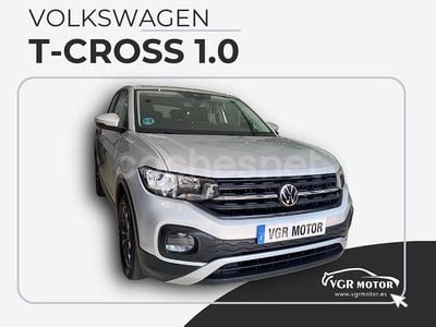 Gris / plata Usado 2021 VW T-Cross Advance SUV | 14.495 € (Precio justo)