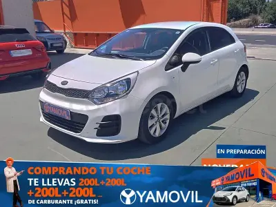 Usado Kia Rio 84 CV (61 kW) 2016 Blanco Utilitario
