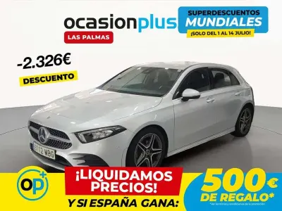 Usado Mercedes A200 163 CV (119 kW) 2022 Gris Utilitario