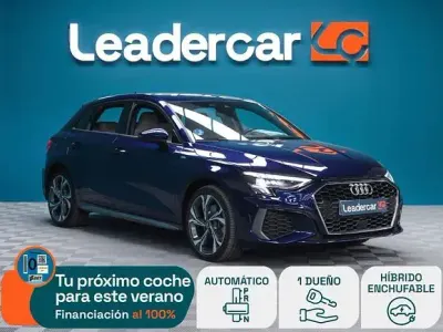 Usado Audi A3 Sportback e-tron S-Line 204 CV (150 kW) 2021 Azul Utilitario