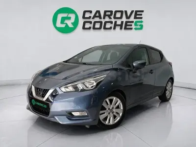 Usado Nissan Micra Acenta 100 CV (73 kW) 2019 Gris / plata Utilitario