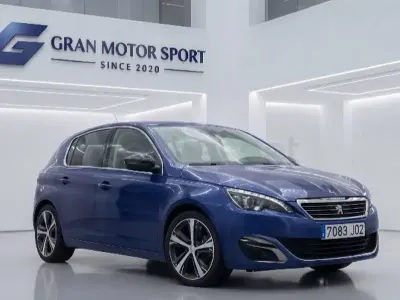 Usado Peugeot 308 GT 180 CV (132 kW) 2017 Azul Berlina