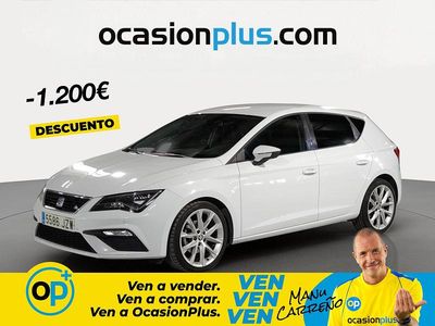 Usado Seat Leon FR 150 CV (110 kW) 2017 Blanco