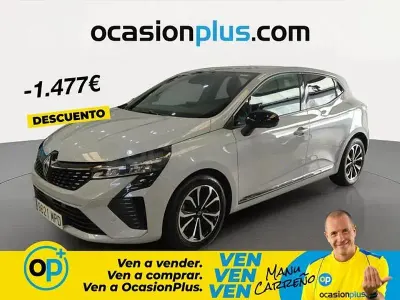 Usado Renault Clio V Techno 90 CV (66 kW) 2024 Gris / plata Berlina