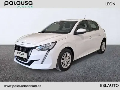 Usado Peugeot 208 Active 102 CV (75 kW) 2021 Blanco Utilitario