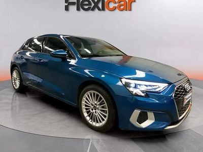 Usado Audi A3 Advanced Plus 110 CV (80 kW) 2022 Azul Berlina