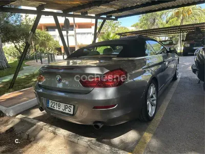 Usado BMW 640 Cabriolet 320 CV (235 kW) 2011 Gris / plata Descapotable