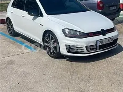 Usado VW Golf VII GTI 220 CV (161 kW) 2013 Blanco Berlina