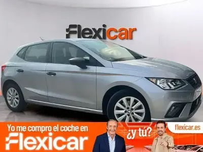Usado Seat Ibiza Style 95 CV (69 kW) 2018 Gris Utilitario
