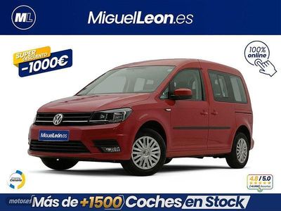 Rojo Usado 2020 VW Caddy Monovolumen | 17.985 € (Precio justo)