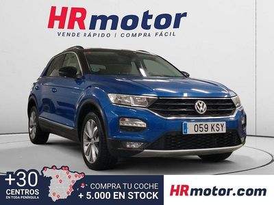 Azul Usado 2019 VW T-Roc Advance SUV | 20.210 € (Precio justo)