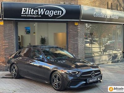 Usado Mercedes C220 200 CV (147 kW) 2023 Negro Berlina