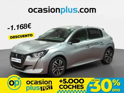 Usado Peugeot 208 Allure 100 CV (73 kW) 2023 Gris Utilitario