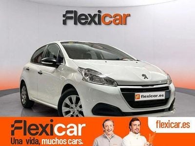 Usado Peugeot 208 Access 82 CV (60 kW) 2018 Blanco Utilitario