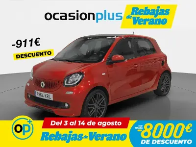 Usado Smart ForFour 90 CV (66 kW) 2018 Rojo Utilitario