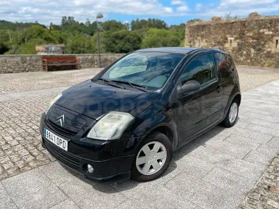 Usado Citroën C2 61 CV (44 kW) 2005 Negro Utilitario