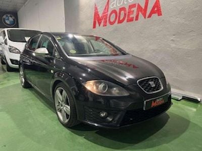 Usado Seat Leon FR 170 CV (125 kW) 2012 Negro Utilitario