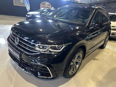 Negro Usado 2021 VW Tiguan R-line SUV | 36.850 €
