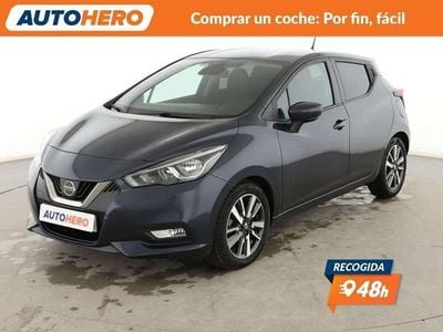 Usado Nissan Micra S 90 CV (66 kW) 2017 Gris Utilitario