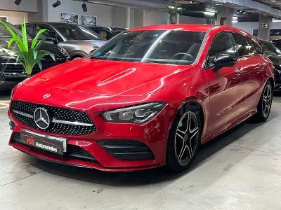 Usado Mercedes CLA200 Shooting Brake 136 CV (100 kW) 2019 Rojo Familiar