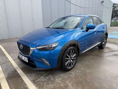 Azul Usado 2015 Mazda CX-3 Luxury SUV | 11.900 € (Precio justo)