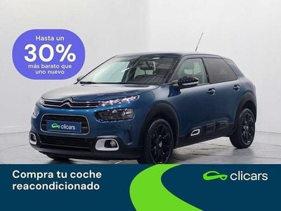 Usado Citroën C4 Cactus PureTech 110 CV (80 kW) 2019 Azul Utilitario