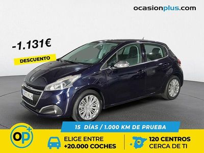 Azul Usado 2018 Peugeot 208 Allure Utilitario | 12.450 €