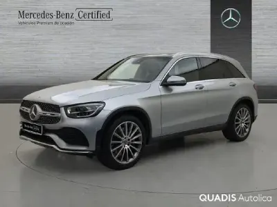 Usado Mercedes GLC220 194 CV (142 kW) 2022 Plata hightech SUV