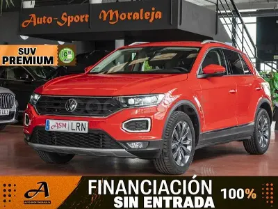 Usado VW T-Roc Sportline 150 CV (110 kW) 2021 Rojo SUV